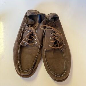 Sperry leather boat shoes